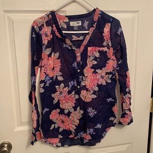 Old Navy small petit floral tunic